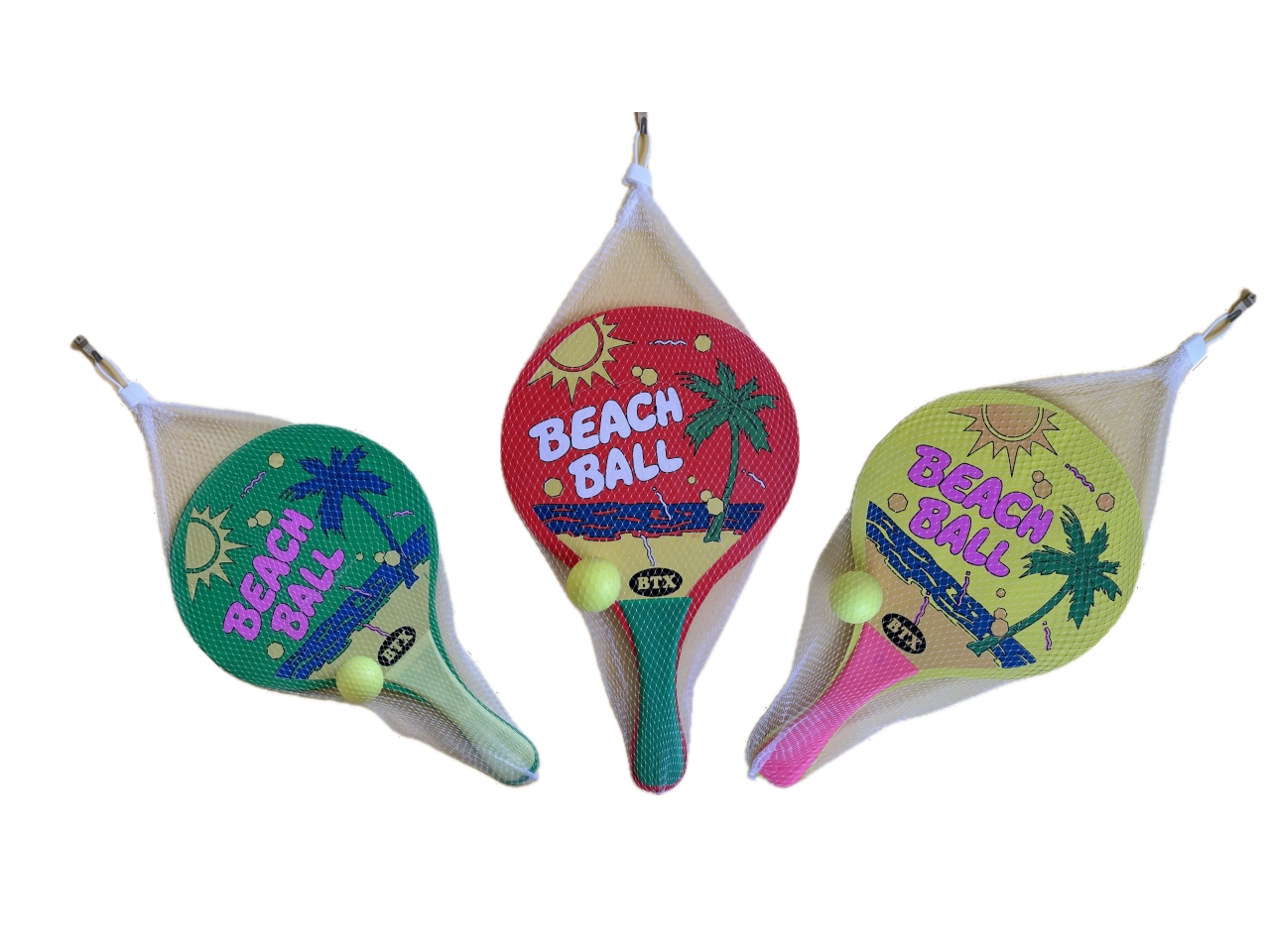 RACCHETTA BEACH C/PALLINA 3 ASSORTITE B712
