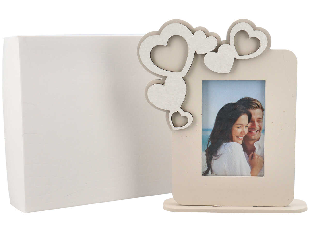 PORTAFOTO C/CUORI SABBIA CR6008/S PORTAFOTO C/CUORI SABBIA CR6008/S