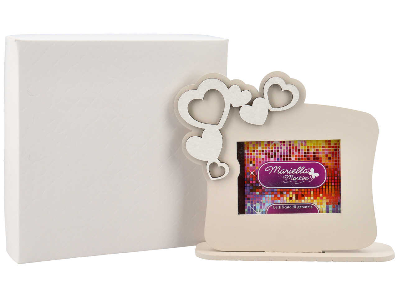 PORTAFOTO C/CUORI SABBIA CR6009/S PORTAFOTO C/CUORI SABBIA CR6009/S