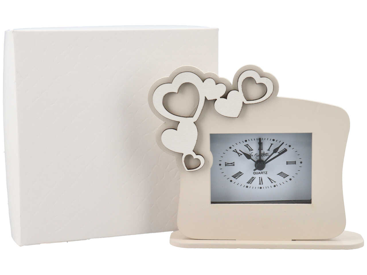 SVEGLIA ARCO C/CUORI SABBIA CR6011/S SVEGLIA ARCO C/CUORI SABBIA CR6011/S