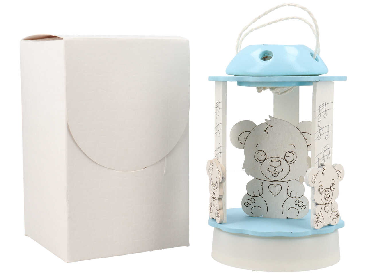 LANTERNA C/CARILLON ORSETTO AZZURRO CR6151/A LANTERNA C/CARILLON ORSETTO AZZURRO CR6151/A