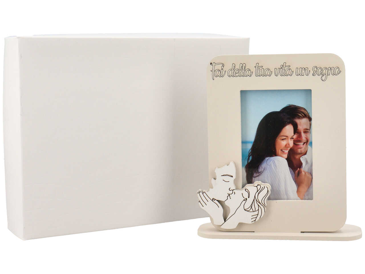 PORTAFOTO C/BACIO SABBIA CR6029/S PORTAFOTO C/BACIO SABBIA CR6029/S