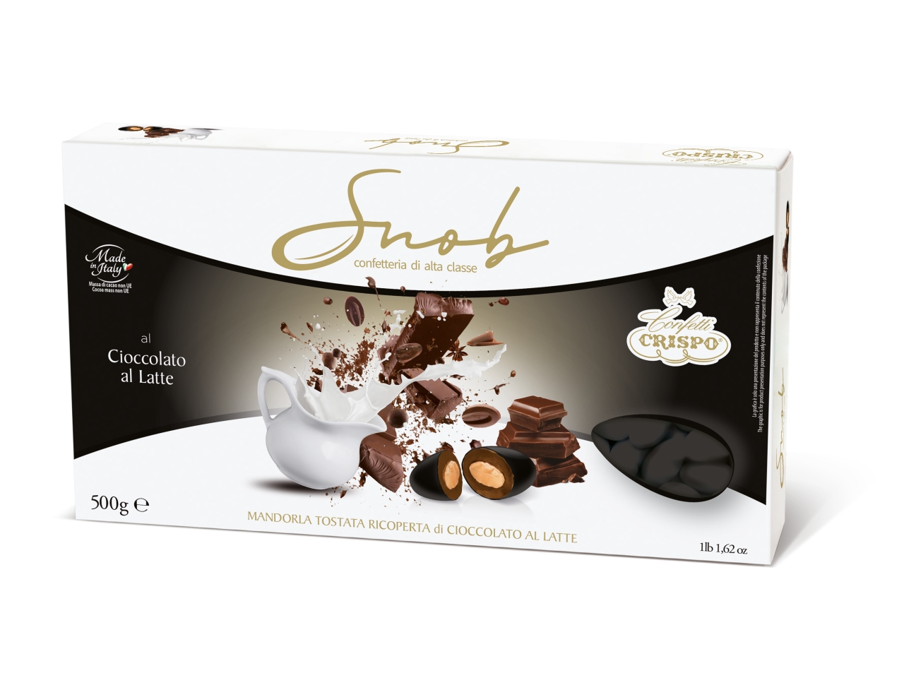 CONFETTI SNOB LATTE 500GR NERO 010137234