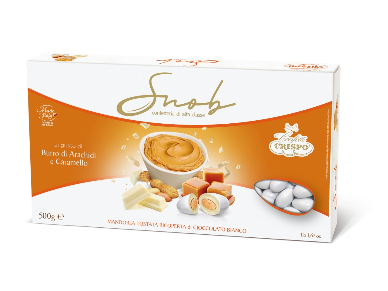 CONFETTI SNOB 500GR CARAMEL/BURRO D’ARAC.010137236
