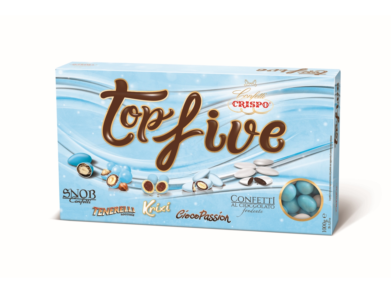 CONFETTI TOP FIVE MIX SELECTION 1KG CEL. 010137936
