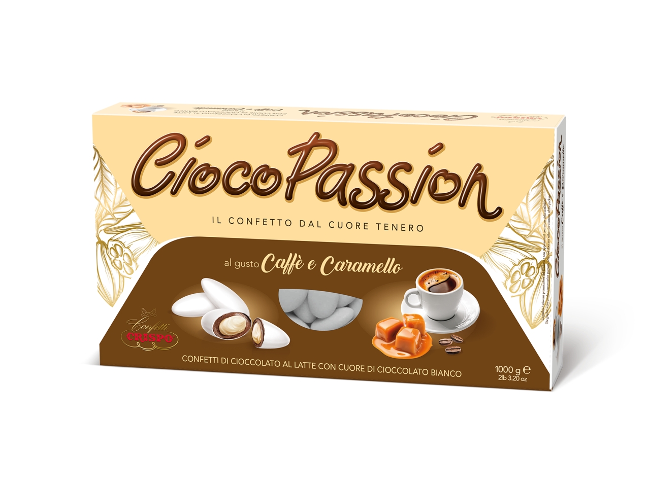 CIOCO PASION CARAMELLO E CAFFE’ 1KG 010138387 CIOCO PASION CARAMELLO E CAFFE’ 1KG 010138387