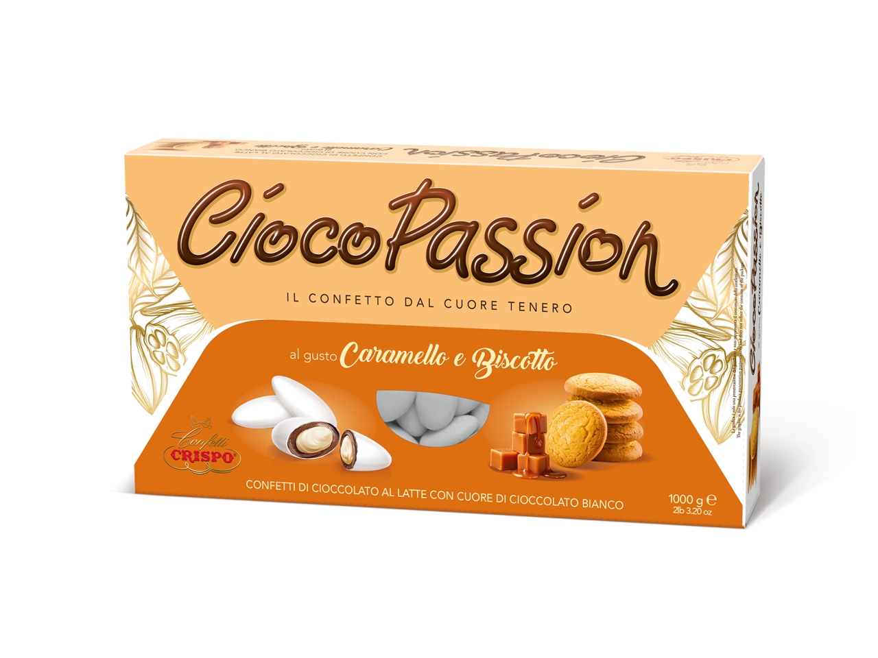 CIOCO PASSION CARAMELLO E BISCOTTO 1KG 010138388 CIOCO PASSION CARAMELLO E BISCOTTO 1KG 010138388