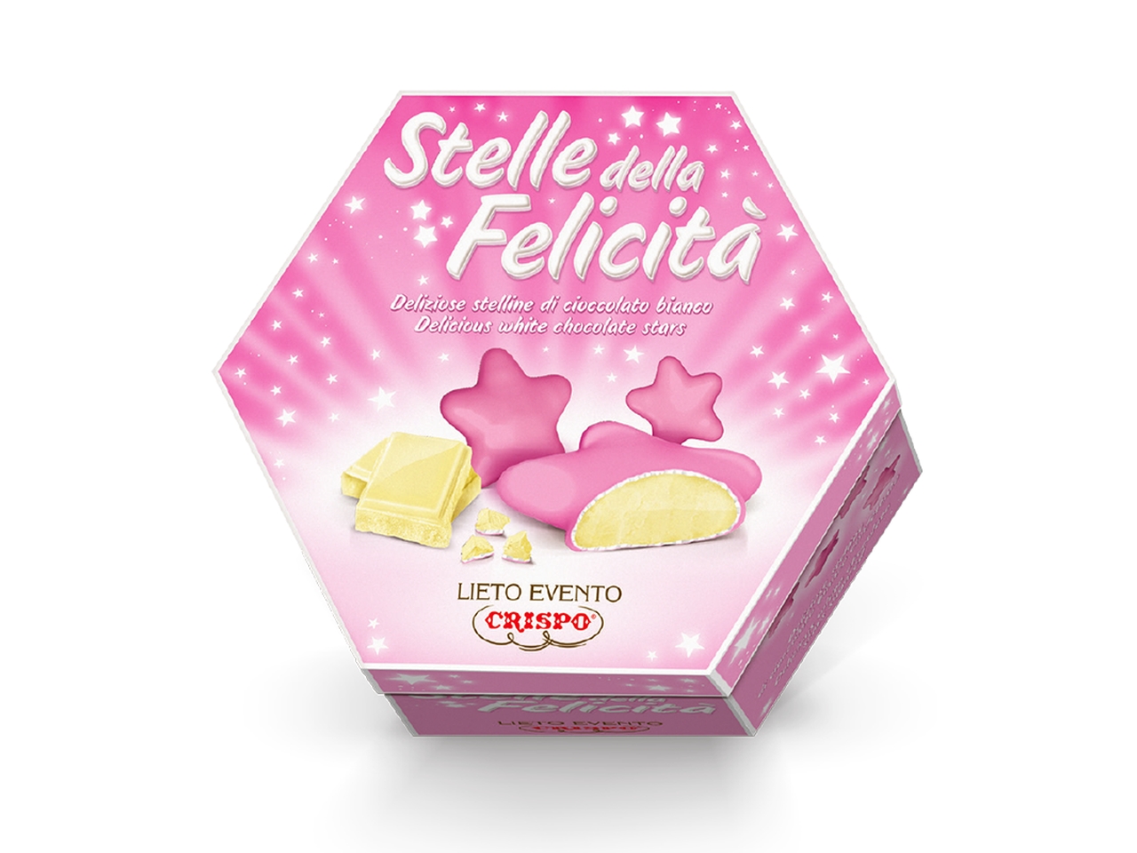 CONFETTI STELLA LIETO EVENTO 500GR ROSA 010238162