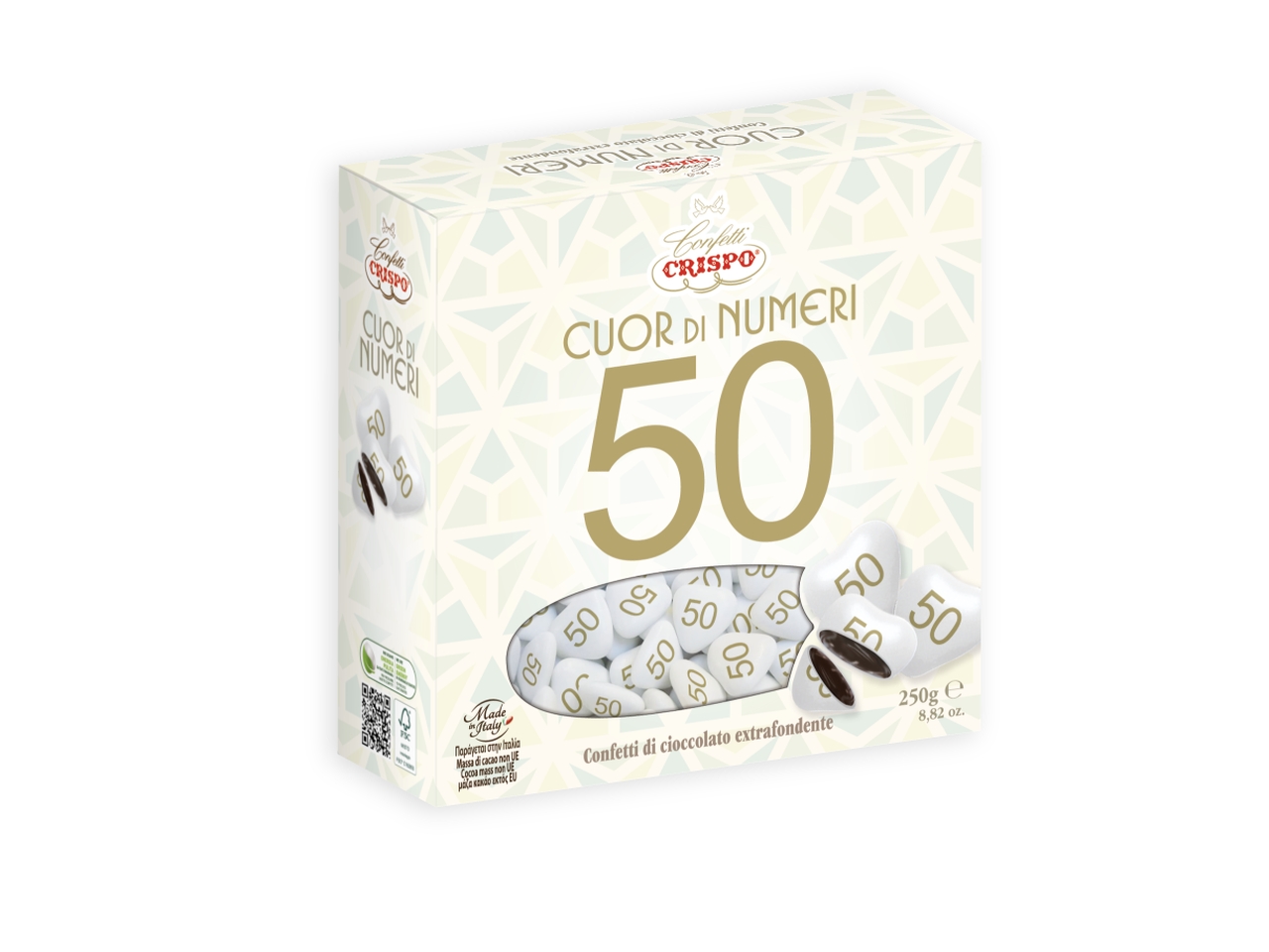 CONFETTI CUOR DI NUMERI 50 250GR 010240993