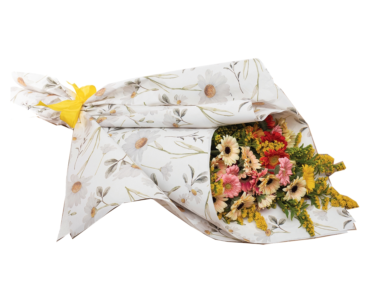 BOBINA MARGARITAS 80CMX20MT BIANCO B-J55GC-LL0XX