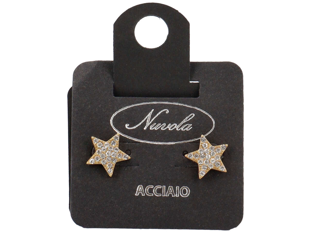 ORECCHINI STELLA A ZIRCONCINI ORO