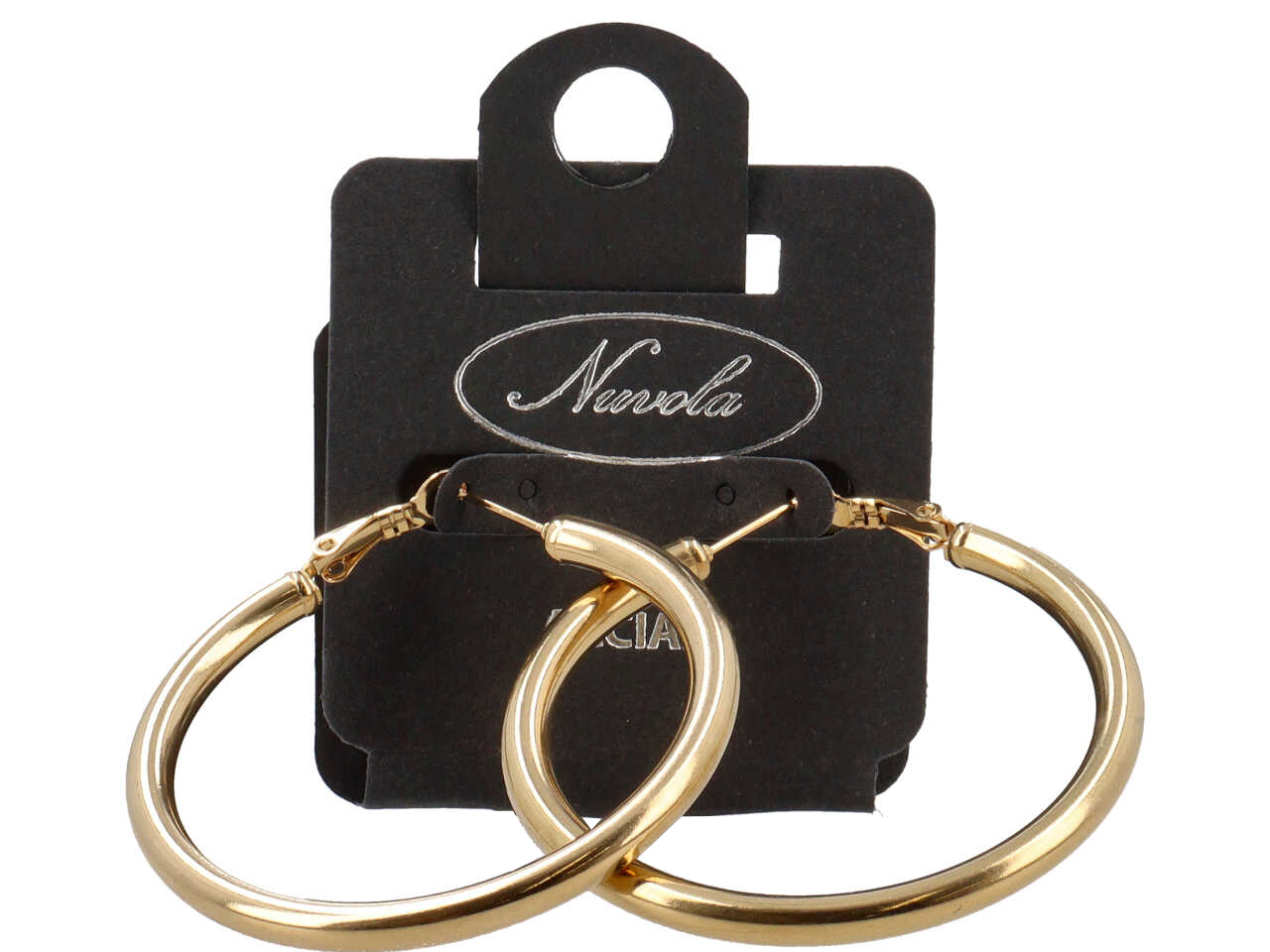 CERCHI BASIC 3D 50MM ORO