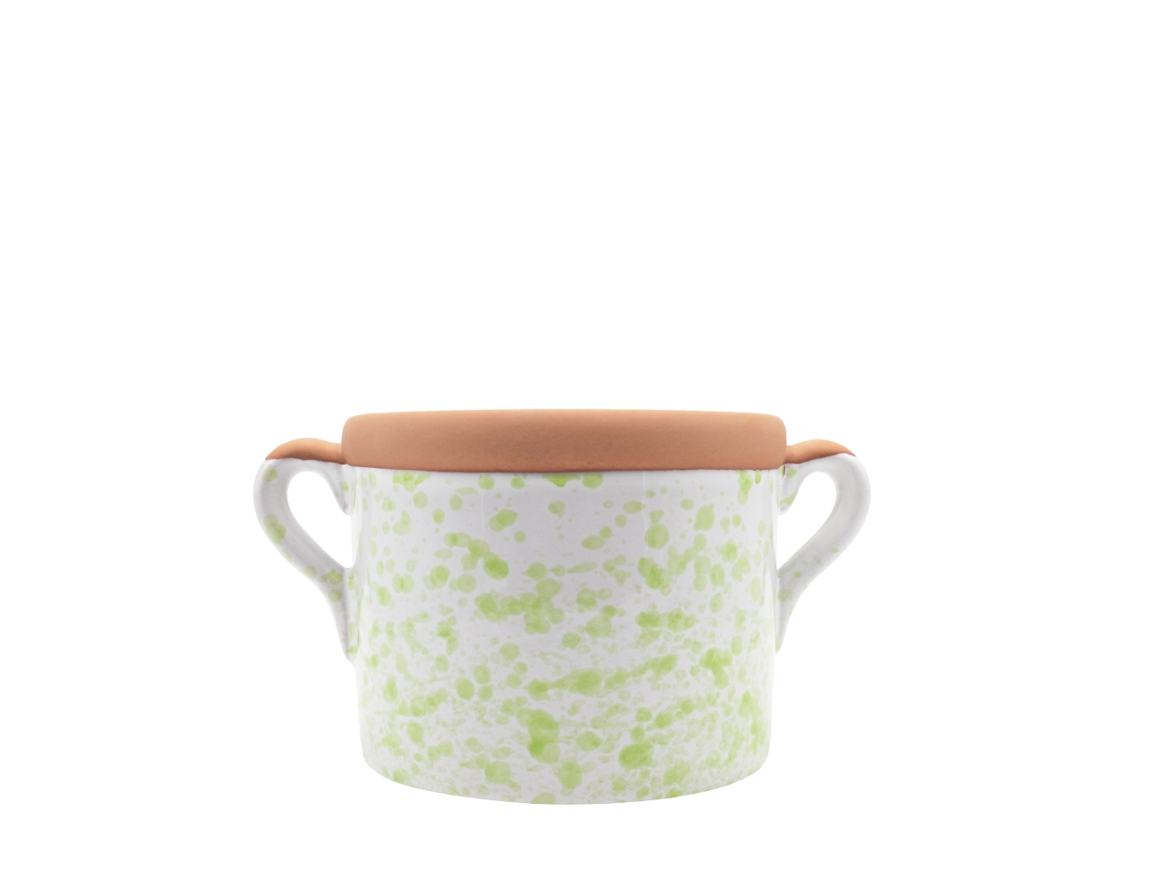 VASO TERRACOTTA H.10CM VERDE VS11VE