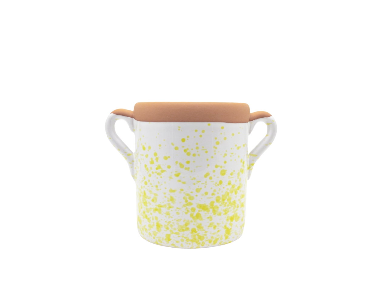 VASO TERRACOTTA H.12CM GIALLO VS12GIA