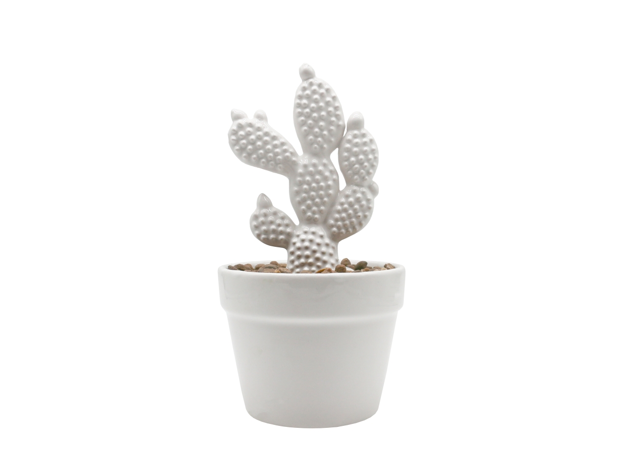 CACTUS H.20CM BIANCO CTA-600BI