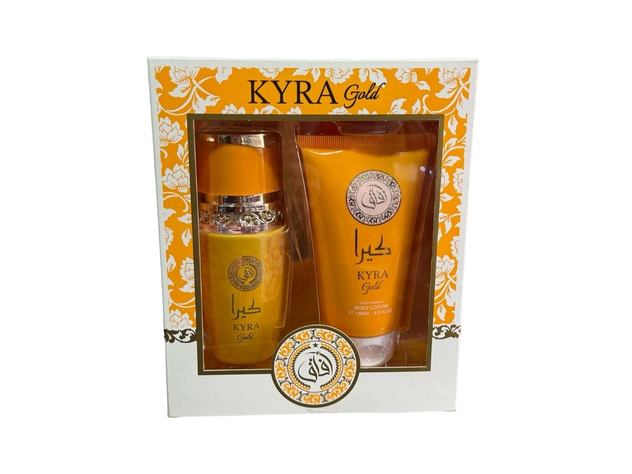 AFAQ KYRA GOLD EAU DE PARFUM 100ML COFFRET AFG16