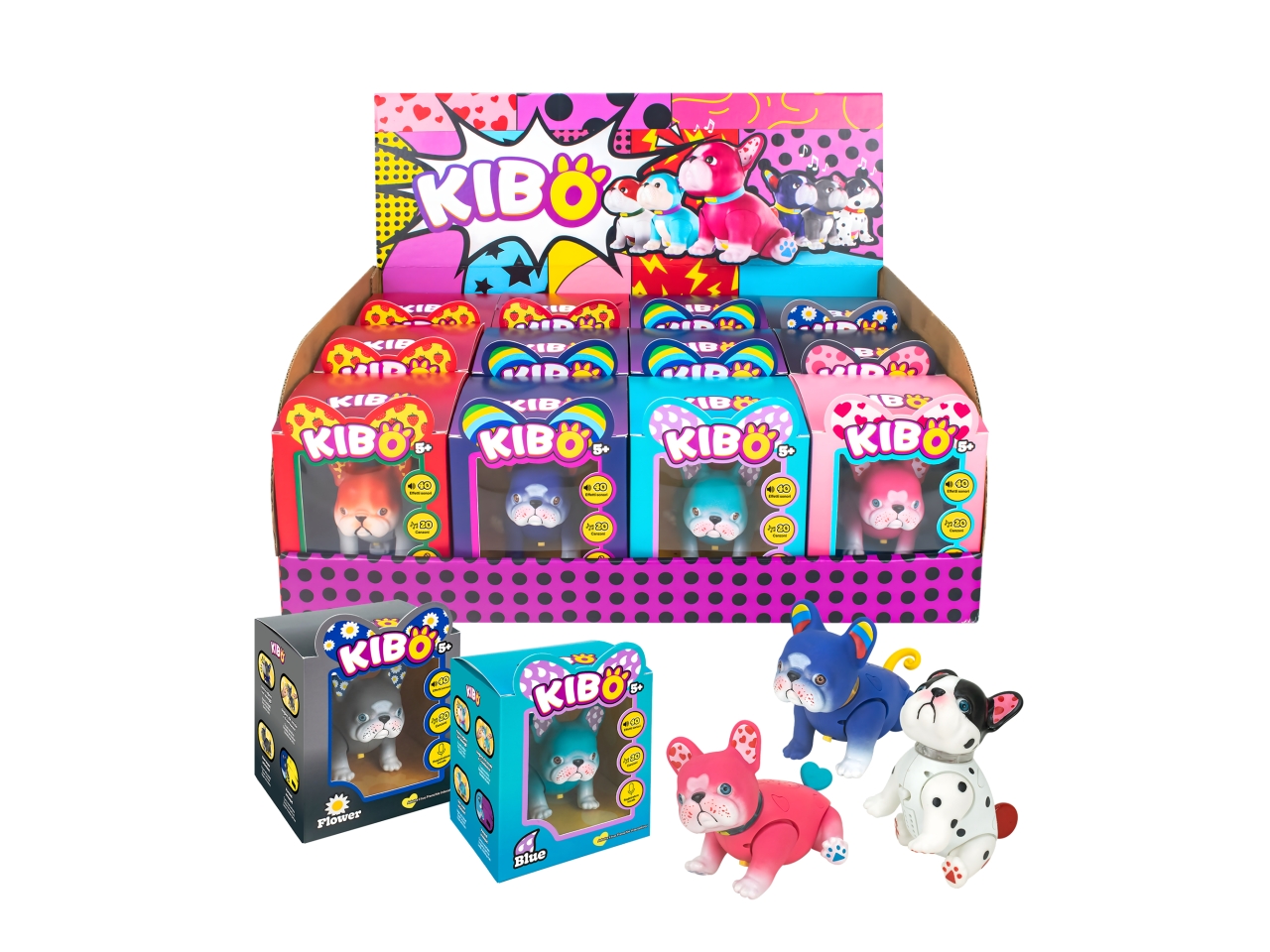 KIBO MINI BULLDOG INTERATTIVO CM12X17X11 20486298 KIBO MINI BULLDOG INTERATTIVO CM12X17X11 20486298