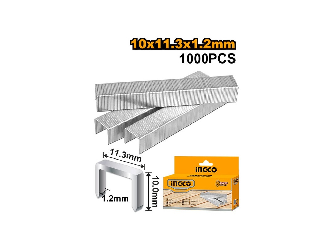 PUNTI DA 10MM 1000PZ STS0210