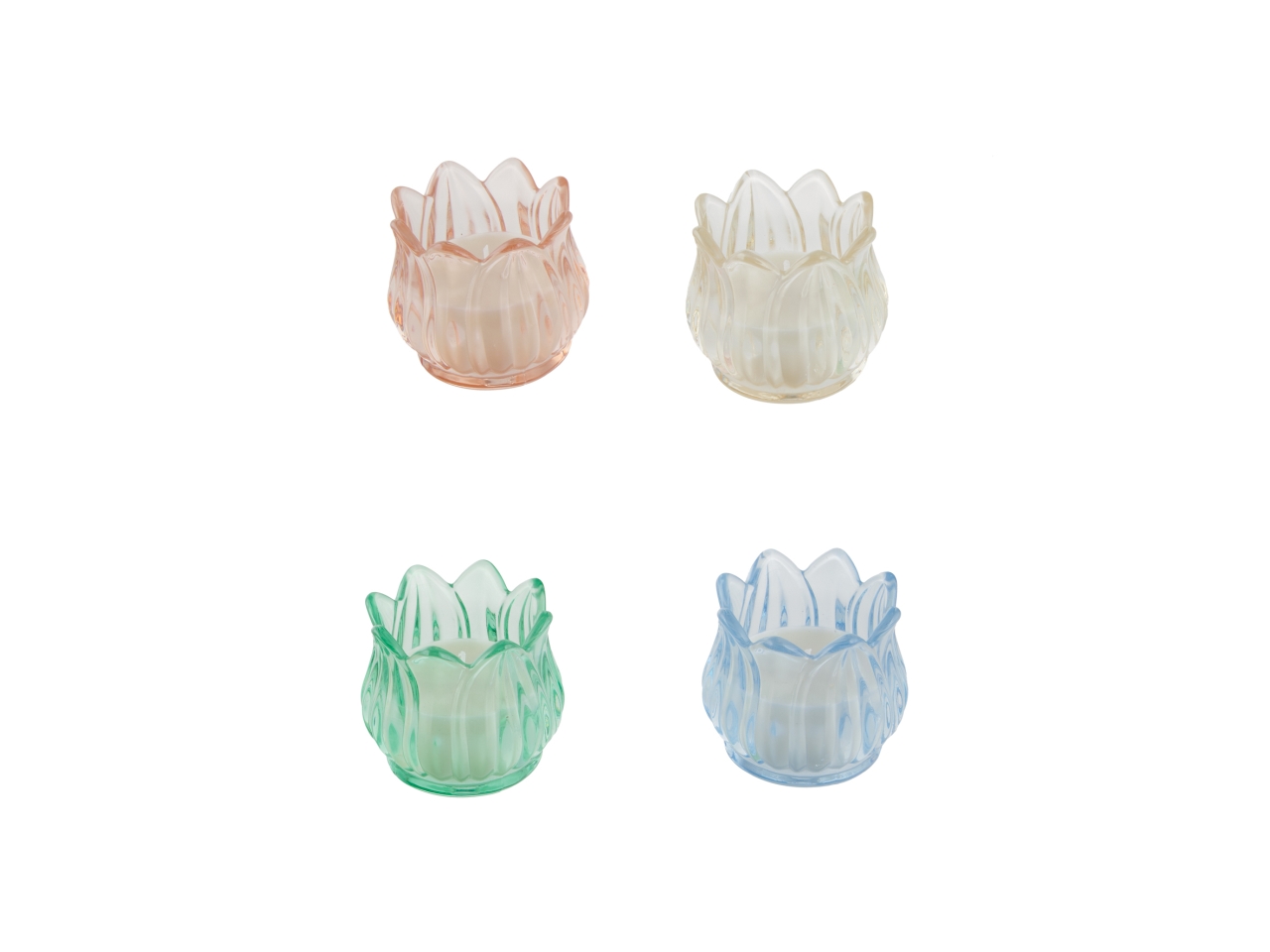 VASETTO FIORE C/CANDELA 6CM 4ASS. FS15/S VASETTO FIORE C/CANDELA 6CM 4ASS. FS15/S