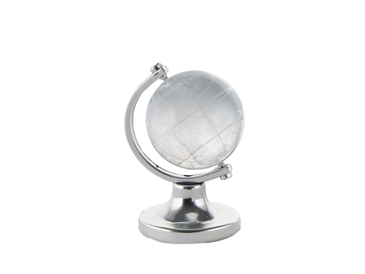 MAPPAMONDO VETRO H.6CM C/LED VZ134/S