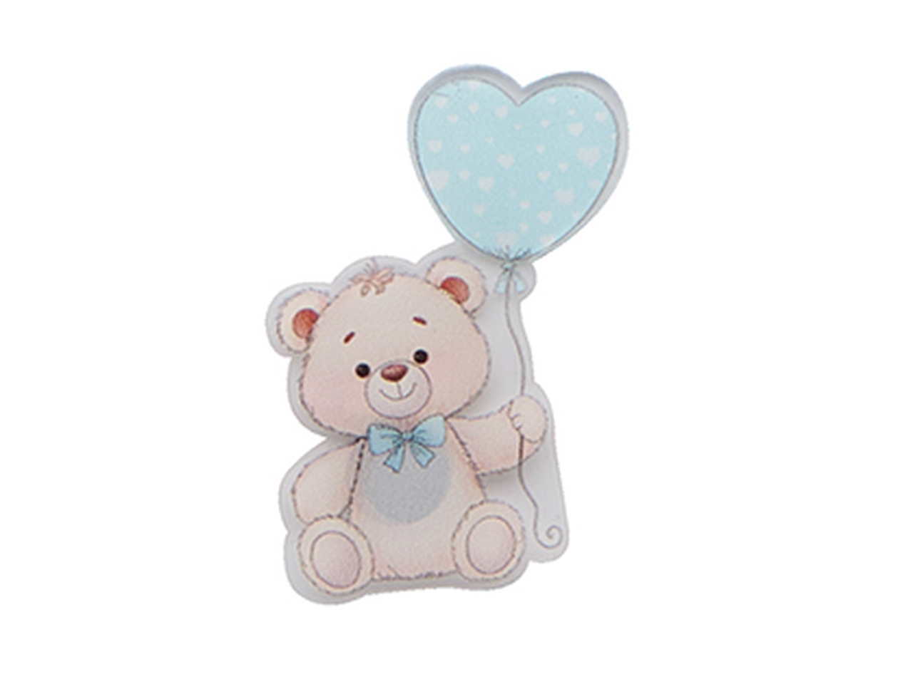 MAGNETE 12PZ ORSO C/CUORE 4CM BOY AXS290/B