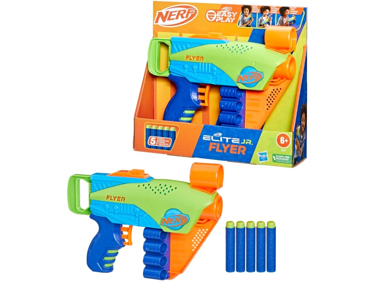 NERF ELITE JR FLYER F6751