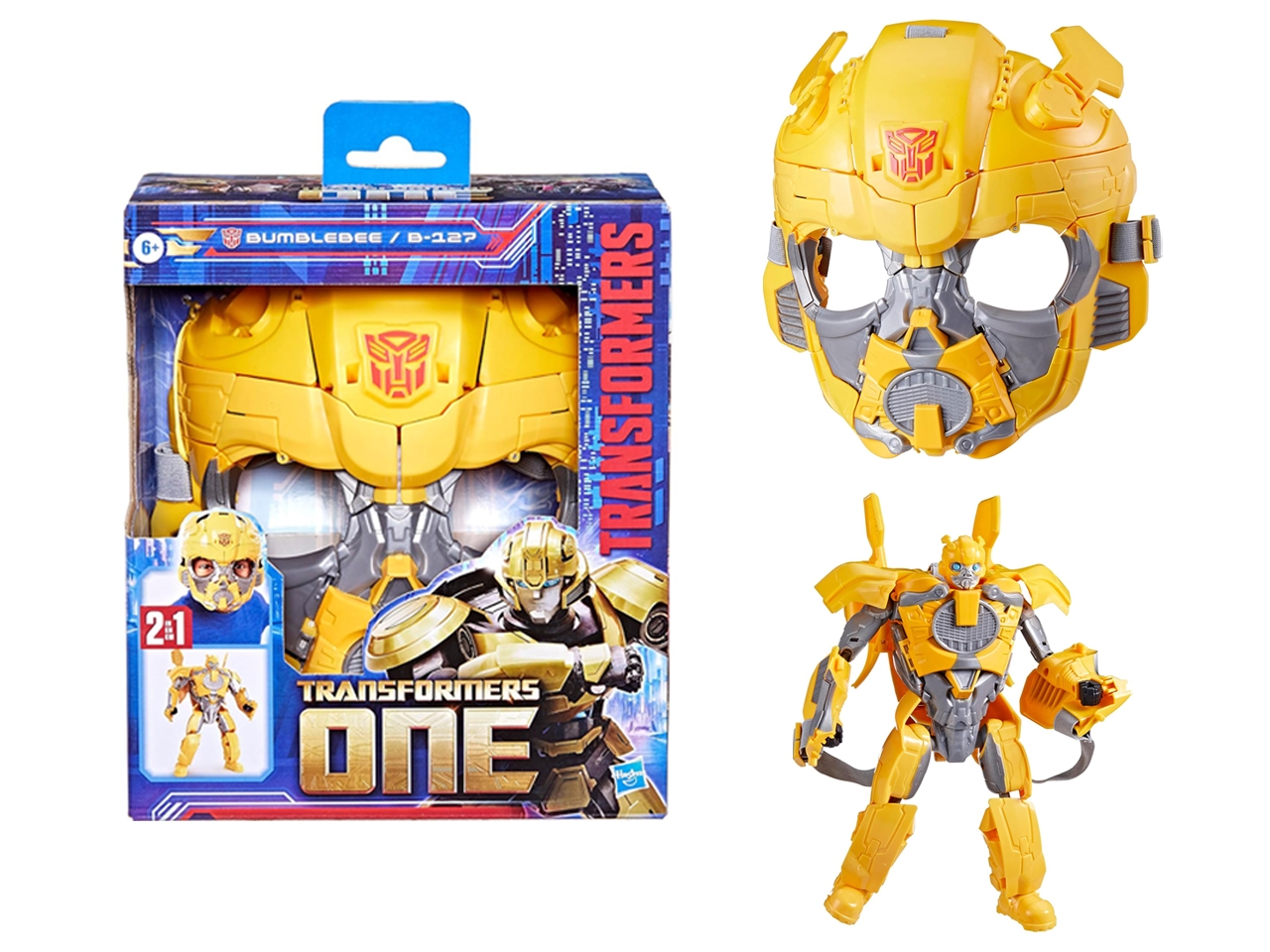 TRANSFORMER 2IN1 MASK BUMBLEBEE F9181