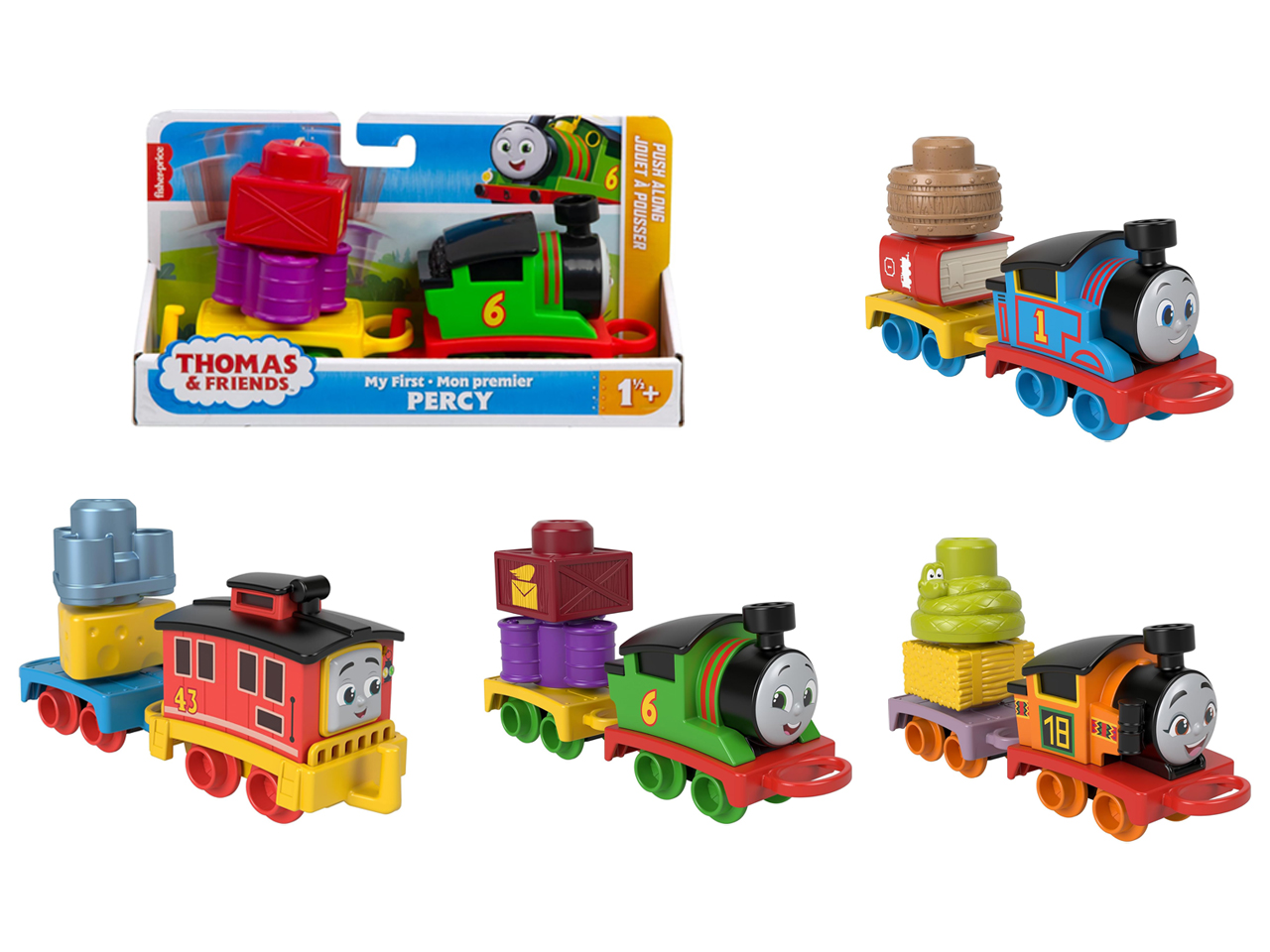 THOMASFRIEND MY FIRST PUSH ALONG ENG.ASS. HXP51