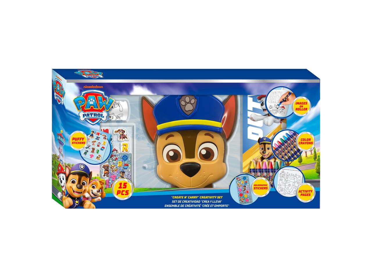 PAW PATROL 3D CREATIVE CASE SET PW20014 PAW PATROL 3D CREATIVE CASE SET PW20014