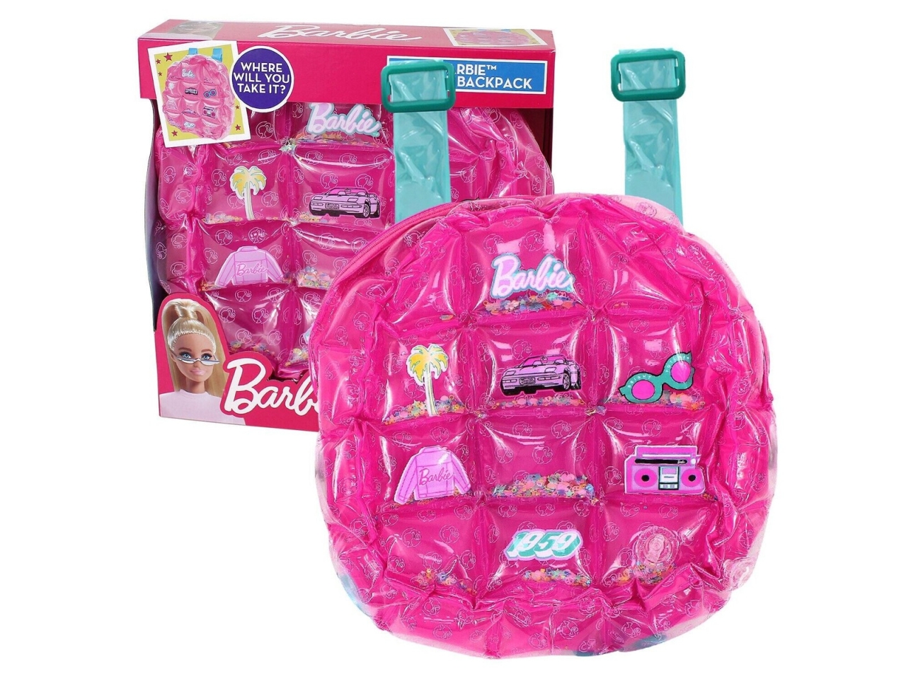 BARBIE BUBBLE BACKPACK BRB202305 BARBIE BUBBLE BACKPACK BRB202305