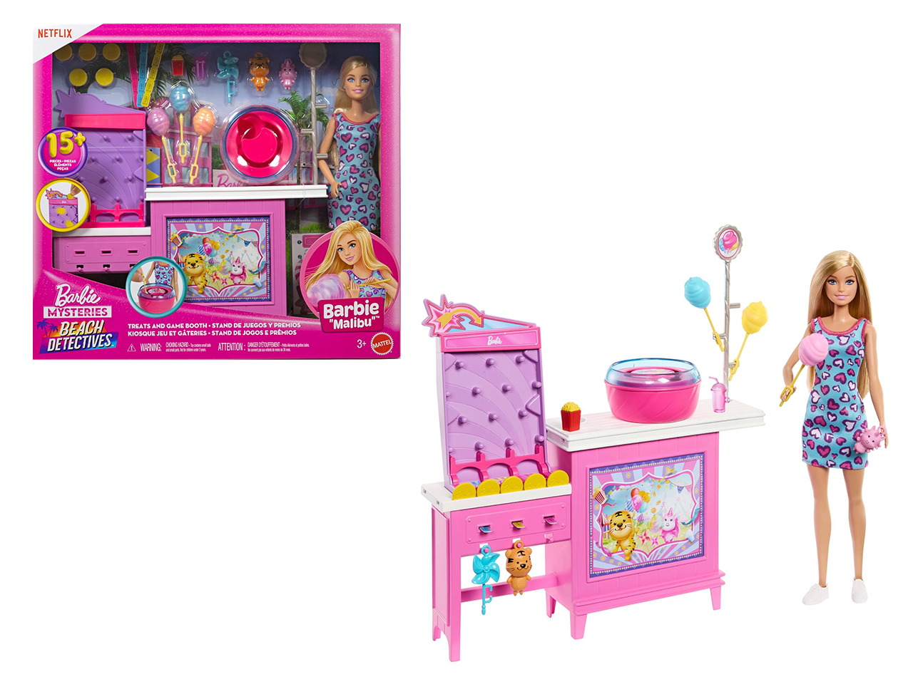 BARBIE CHIOSCO ZUCCHERO FILATO JFV67