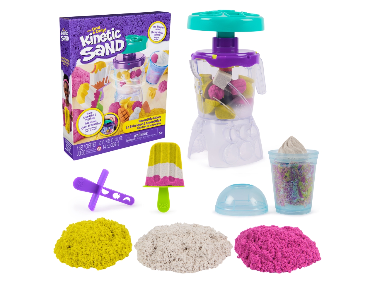 KINETIC SAND SMOOTHIE MIXER 6075121 KINETIC SAND SMOOTHIE MIXER 6075121