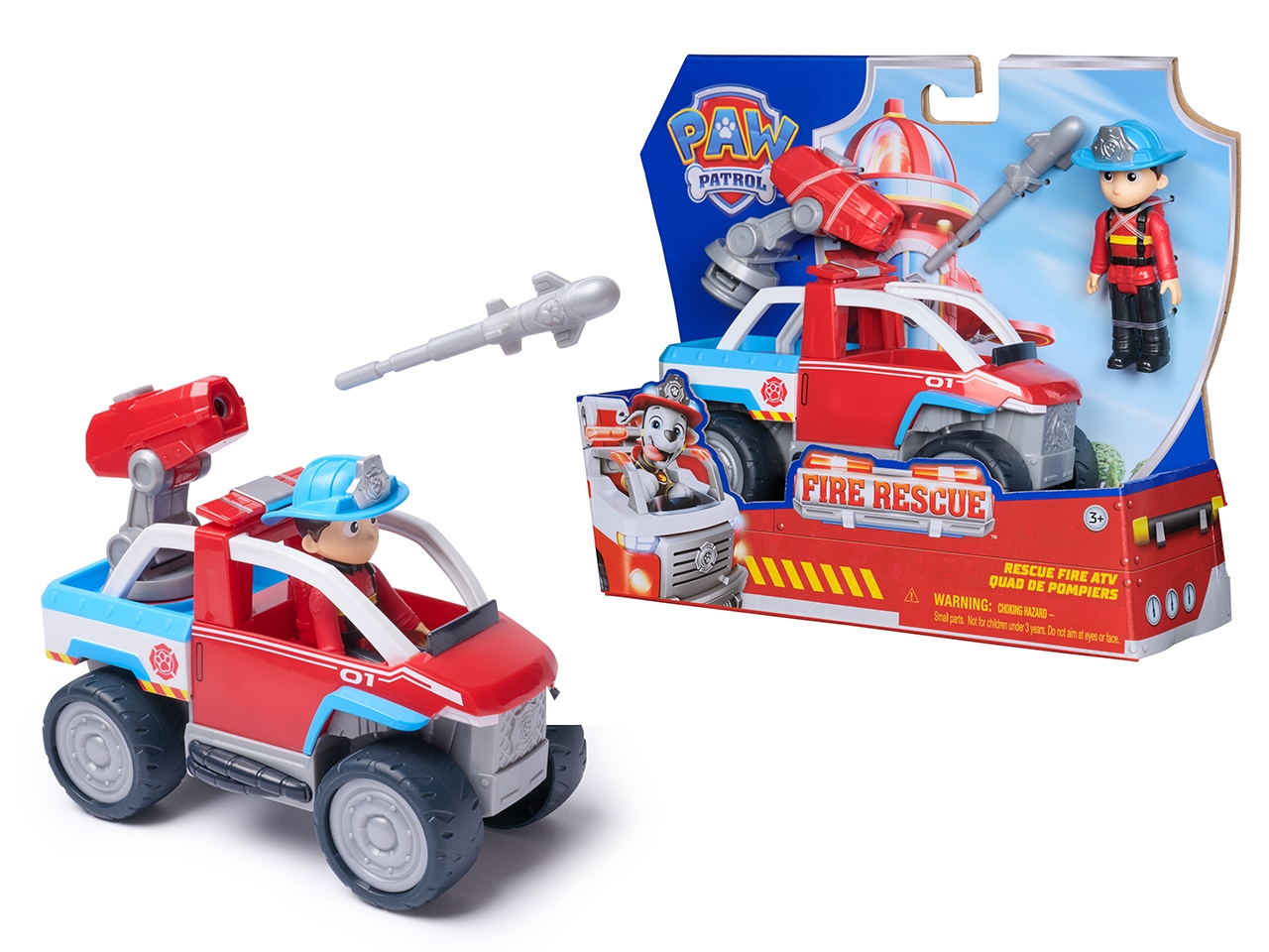 PAW PATROL VEICOLO FIRE RESCUE RYDER 6073897 PAW PATROL VEICOLO FIRE RESCUE RYDER 6073897