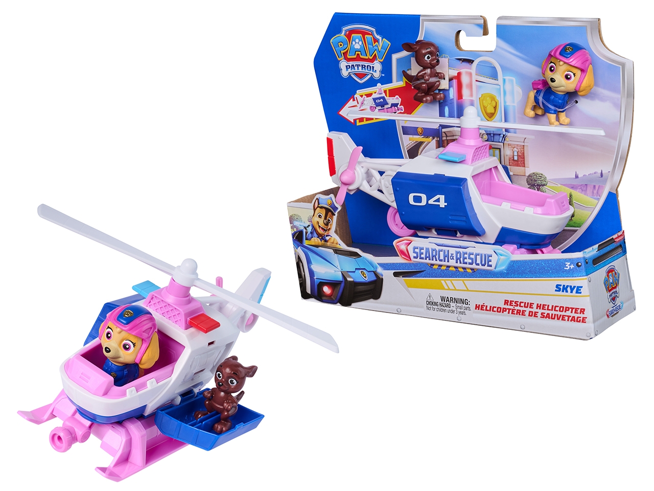 PAW PATROL VEICOLO SEARCH RESCUE SKYE 6074777 PAW PATROL VEICOLO SEARCH RESCUE SKYE 6074777