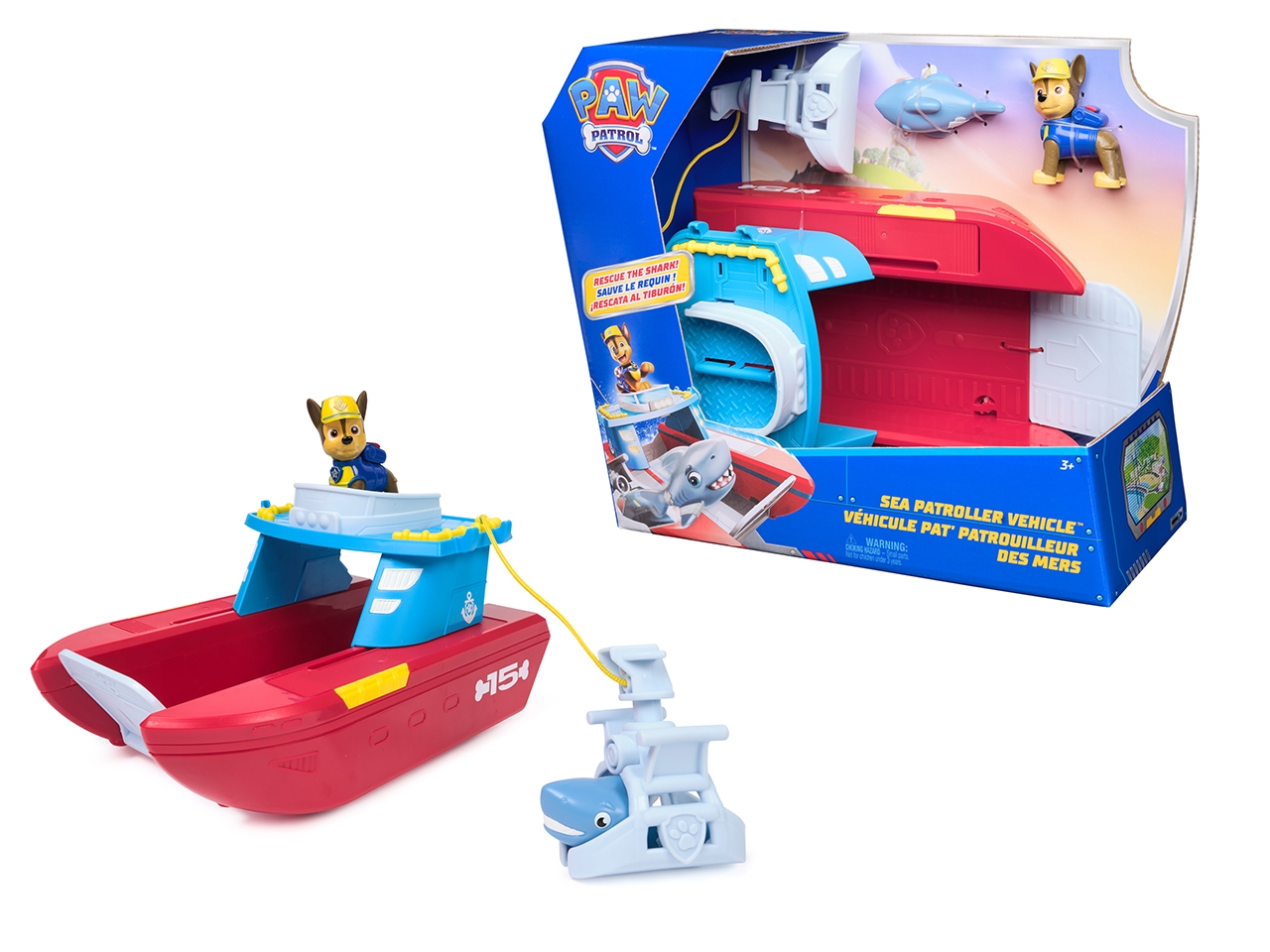 PAW PATROL PUP SQUAD SEA PATROLLER 6074778