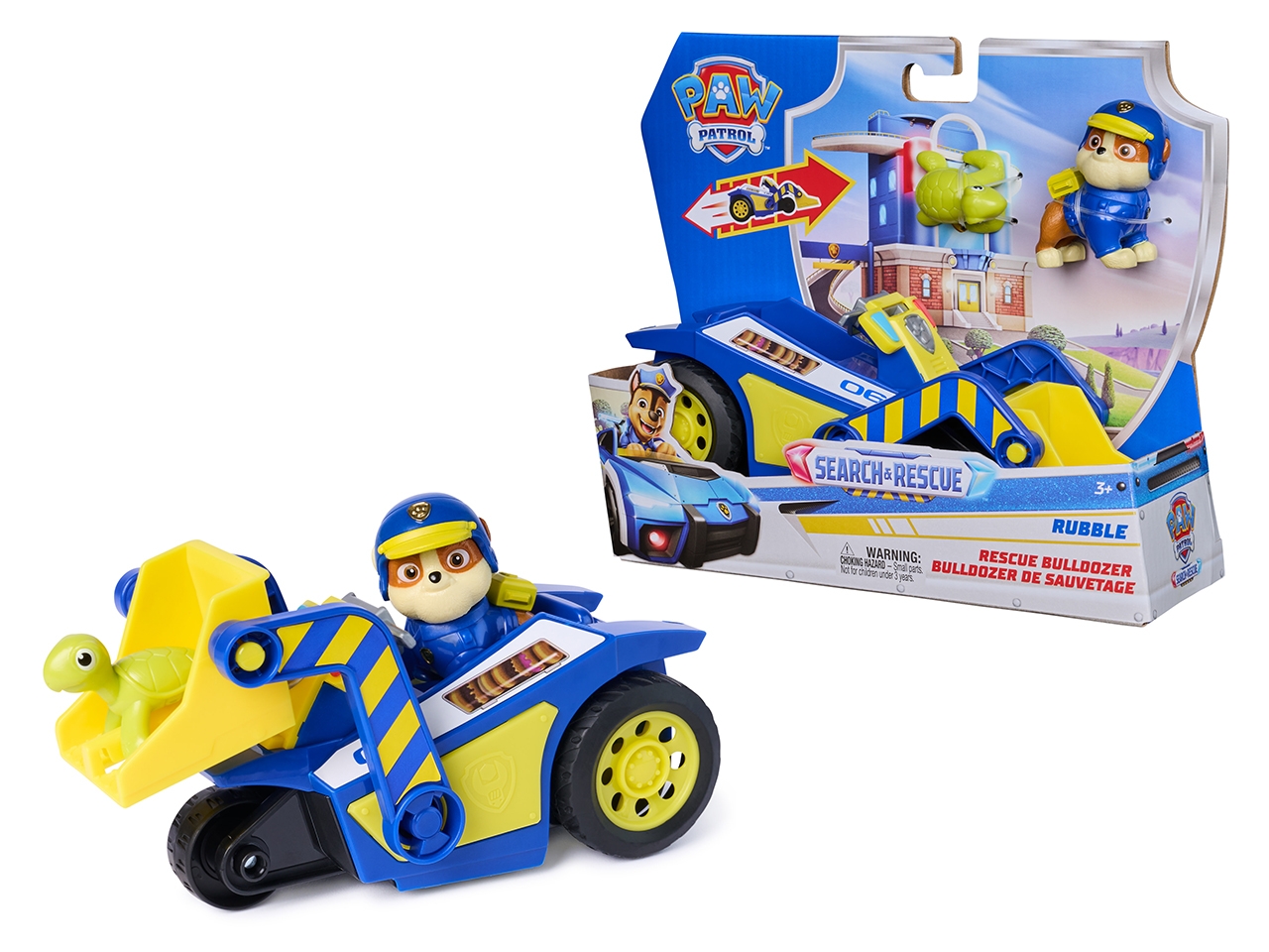 PAW PATROL VEICOLO SEARCH RESCUE RUBBLE 6075444 PAW PATROL VEICOLO SEARCH RESCUE RUBBLE 6075444