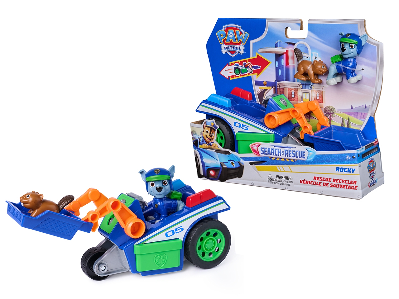 PAW PATROL VEICOLO SEARCH RESCUE ROCKY 6075445 PAW PATROL VEICOLO SEARCH RESCUE ROCKY 6075445