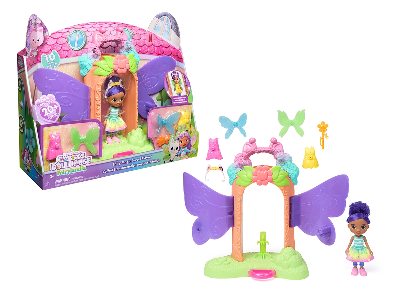 GABBY’DOLLHOUSE MAGICO SET MODA FAIRYLAN 6075629 GABBY’DOLLHOUSE MAGICO SET MODA FAIRYLAN 6075629