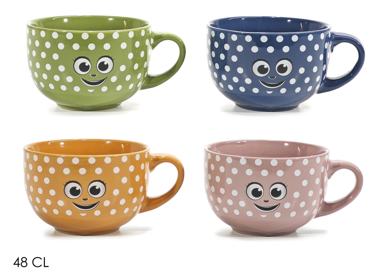 TAZZA MUG POIS 48CL 4ASS. 527902