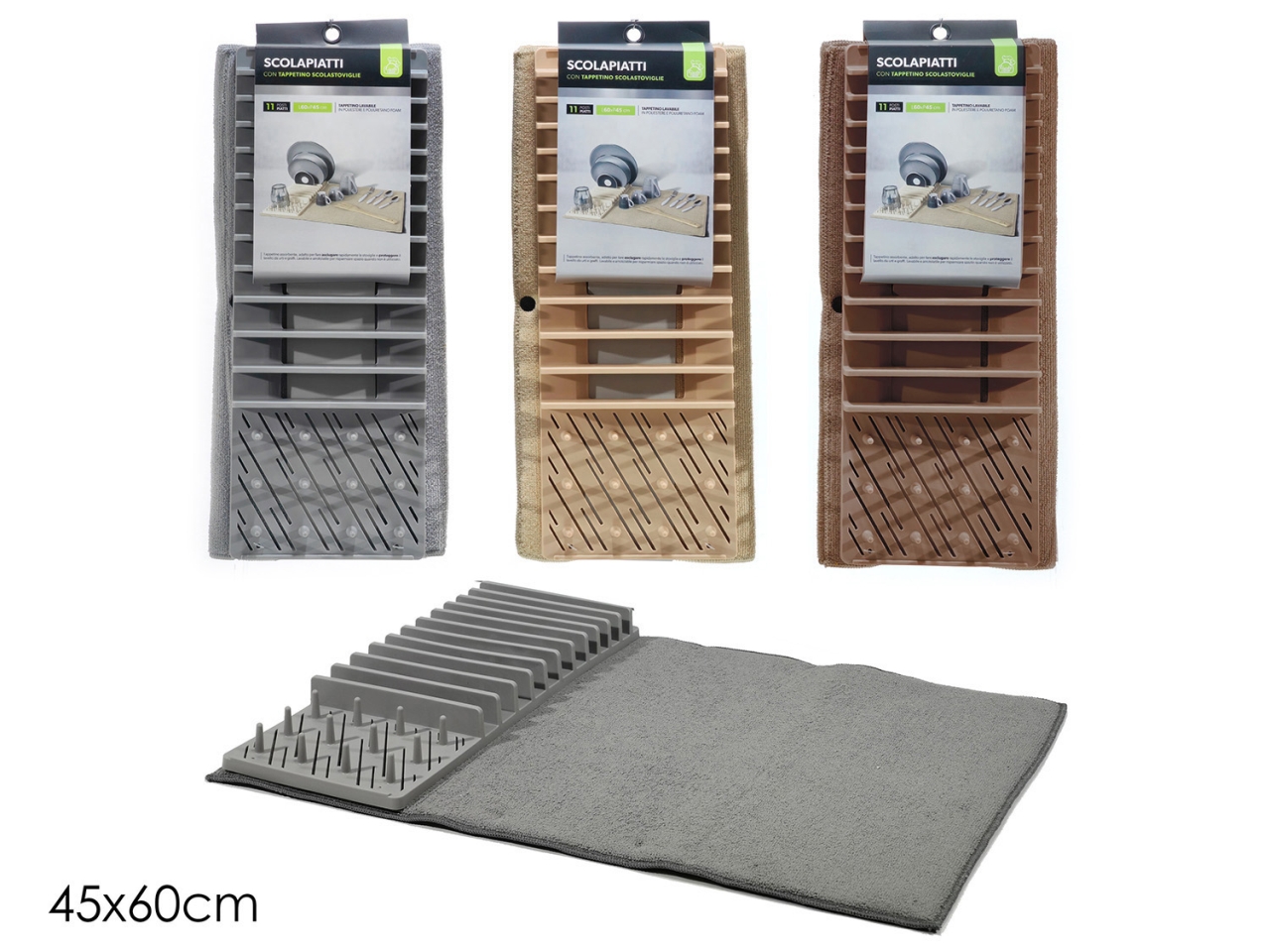 SCOLAPIATTI+SALVAGOC. 45X60CM 3COL.ASS. 540403 SCOLAPIATTI+SALVAGOC. 45X60CM 3COL.ASS. 540403