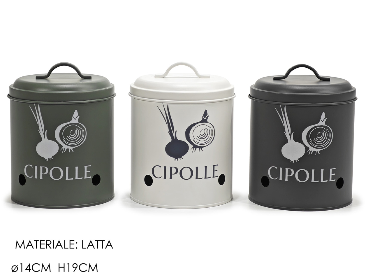 BARATTOLO PORTA CIPOLLA 14XH19CM 3ASS 696701 BARATTOLO PORTA CIPOLLA 14XH19CM 3ASS 696701