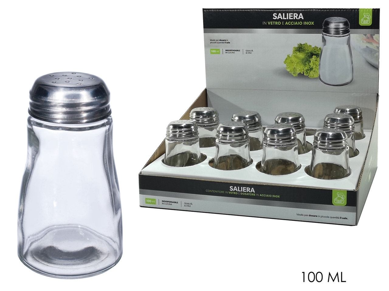 SALIERA VETRO 10CL 703089