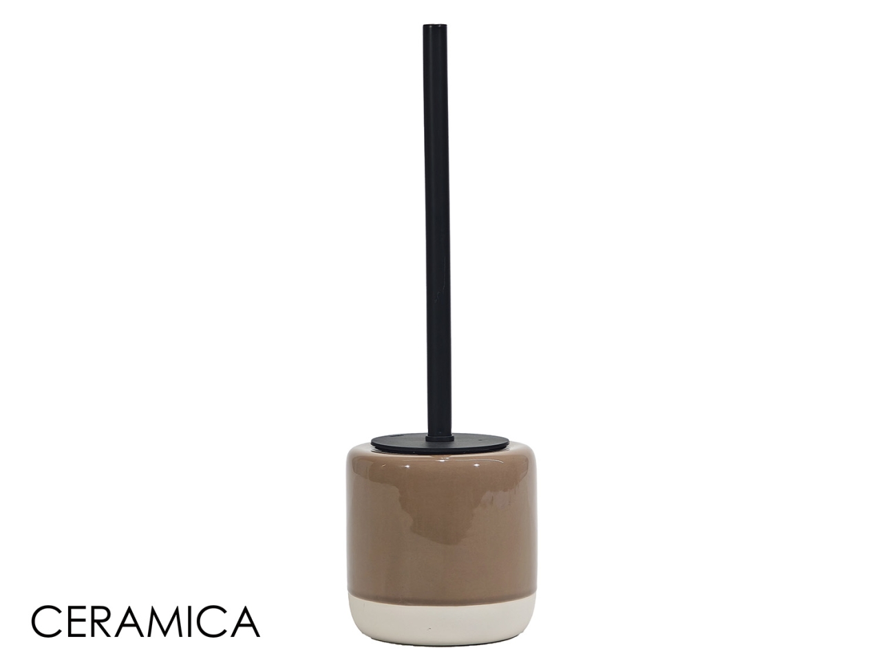 PORTASCOPINO CERAMICA D.10XH38CM TORTORA 727948