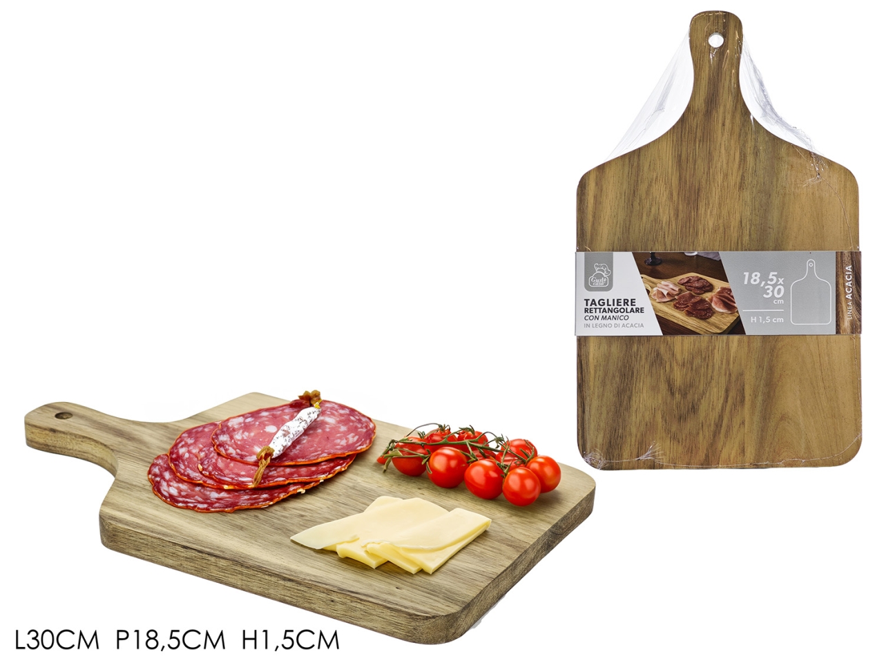 TAGLIERE LEGNO 30X18,5X1,5CM 746000