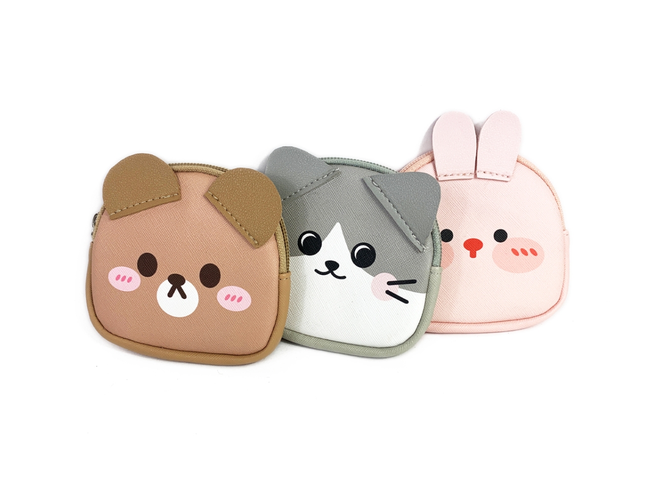 PORTAMONETE BIMBA LE KIKKE CUTE ANIMALS BK10148