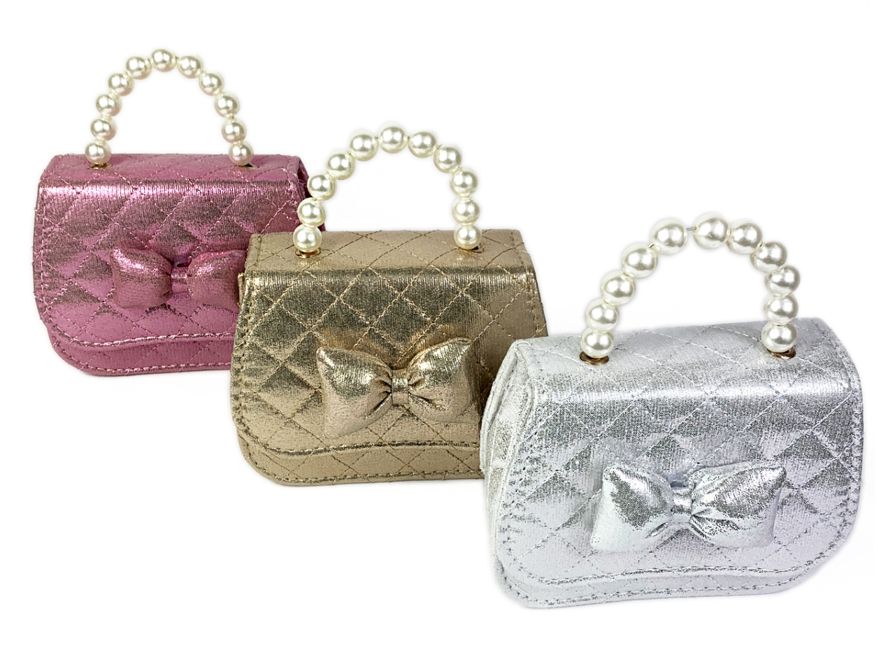 BORSETTA BIMBA LE KIKKE METALLIC BK10154 BORSETTA BIMBA LE KIKKE METALLIC BK10154