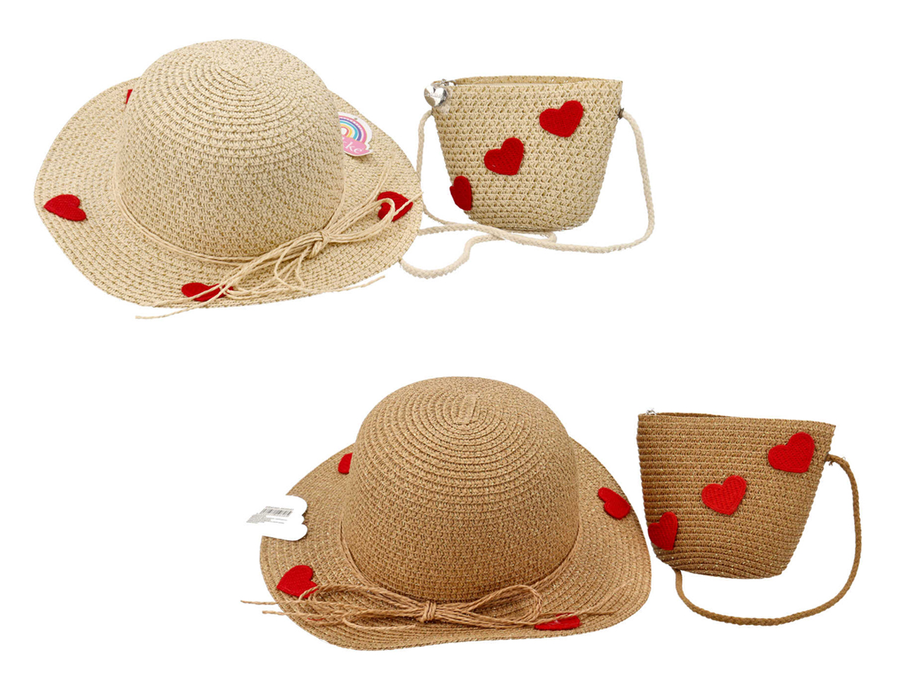 SET CAPPELLO+BORSETTA LE KIKKE LOVE SEA BK10165