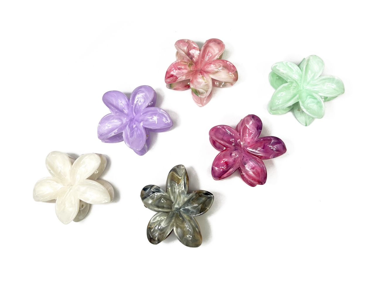 PINZA FLOWER MARBLED P71515