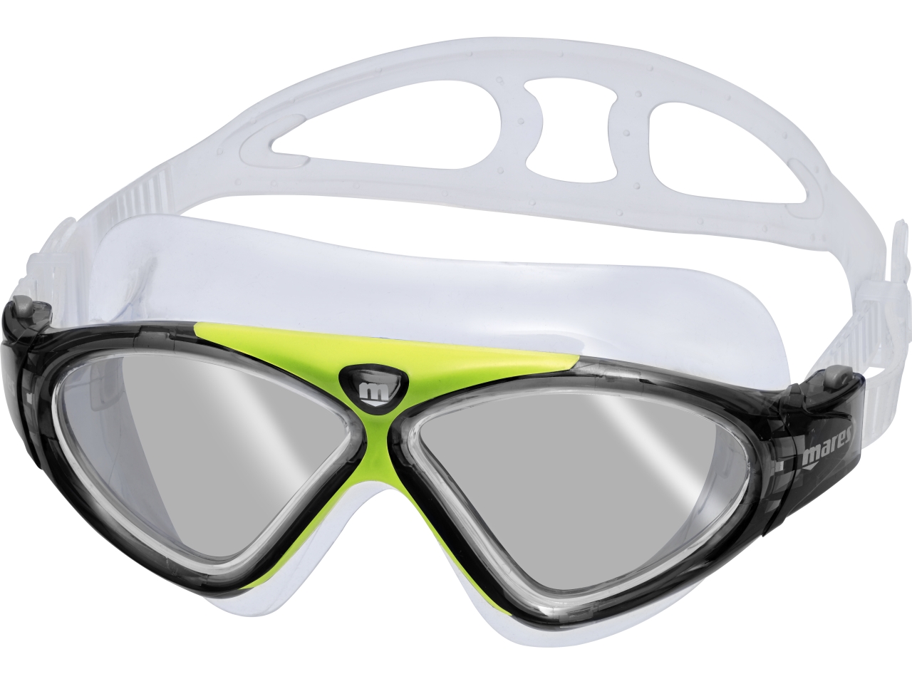 MASCHERA ALFA PER ADULTO NERO-GIALLO 411822 MASCHERA ALFA PER ADULTO NERO-GIALLO 411822