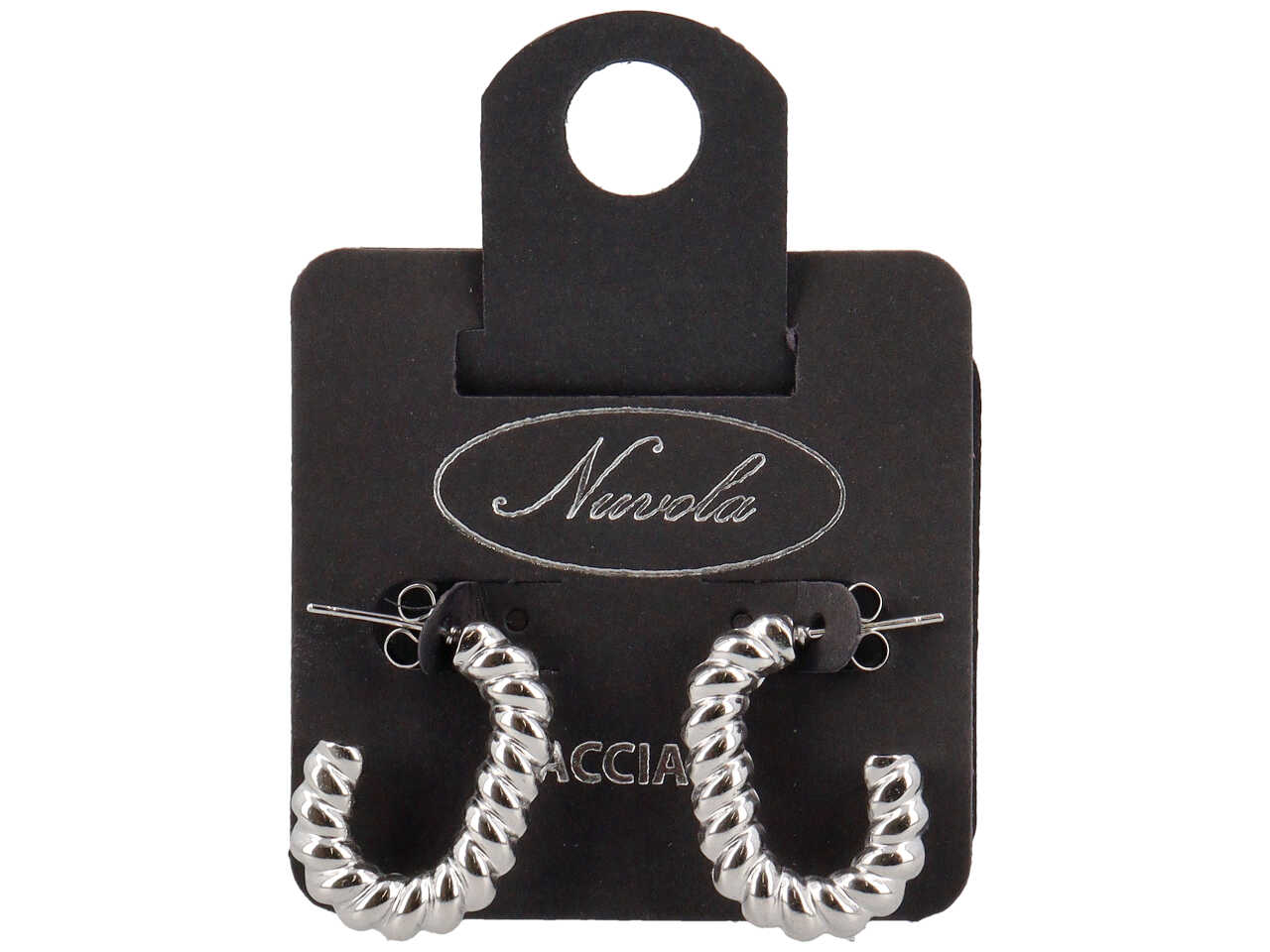 ORECCHINI OVALE TRECCIA ORECCHINI OVALE TRECCIA